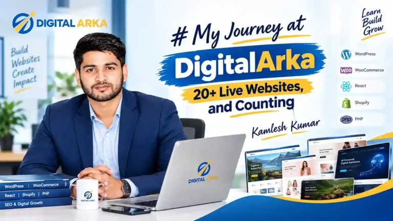 Kamlesh Kumar — Web Developer