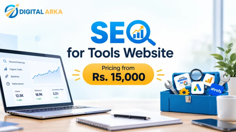 SEO for Tools Website: Pricing from Rs. 15,000