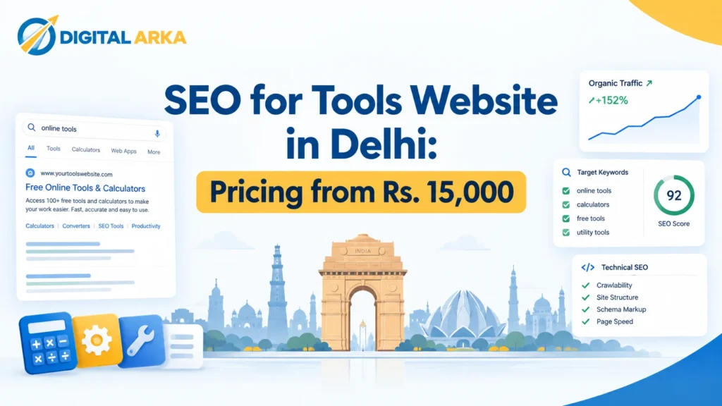 SEO for Tools Website in Delhi