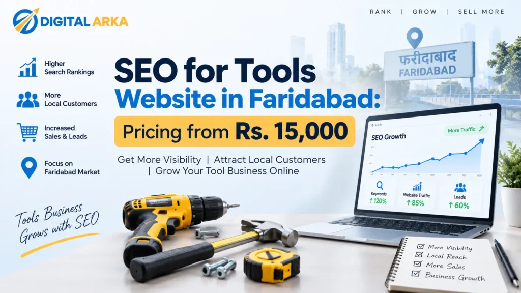 SEO for Tools Website in Faridabad