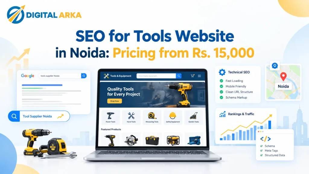SEO for Tools Website in Noida