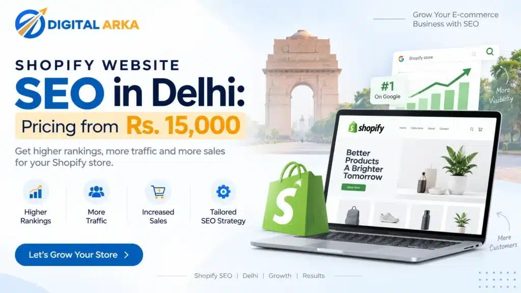 Shopify Website SEO in Delhi