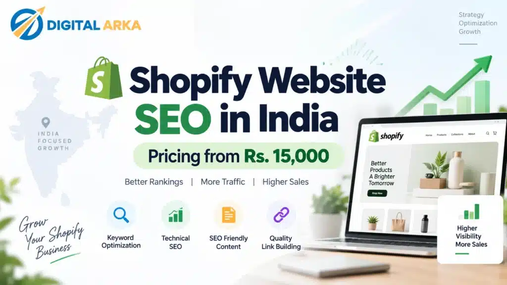Shopify Website SEO in India