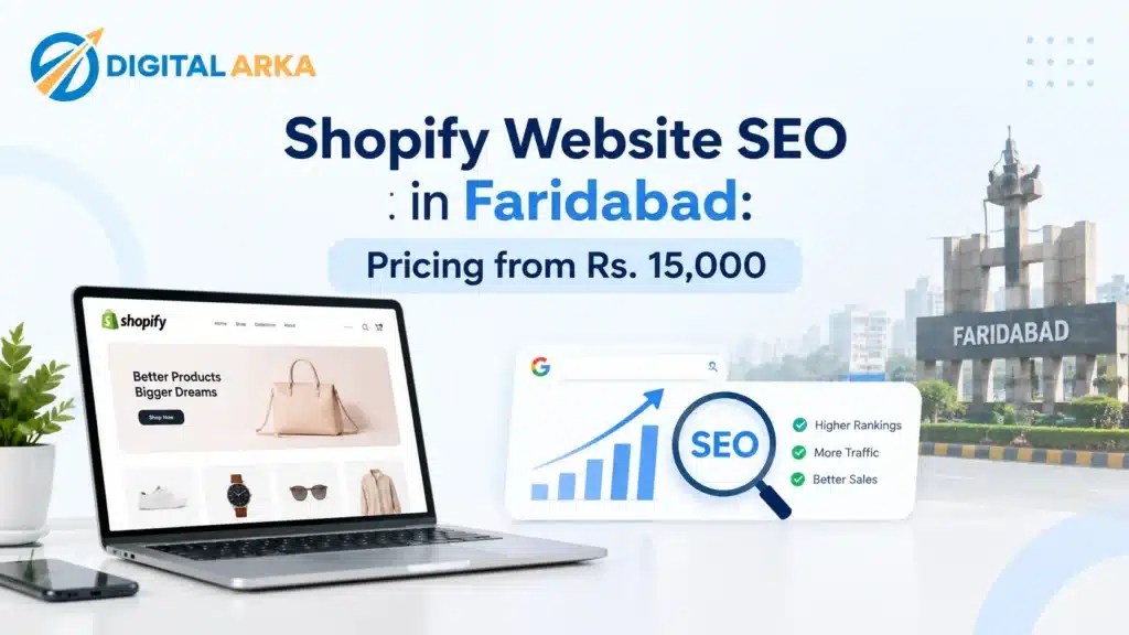 Shopify Website SEO in Faridabad