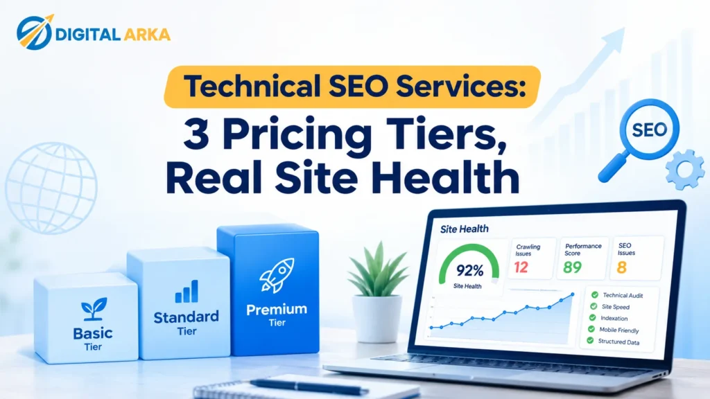 Technical SEO Services: 3 Pricing Tiers, Real Site Health