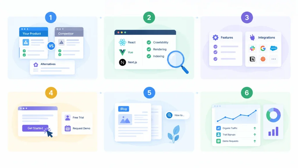 What Every SaaS Website SEO Package Includes