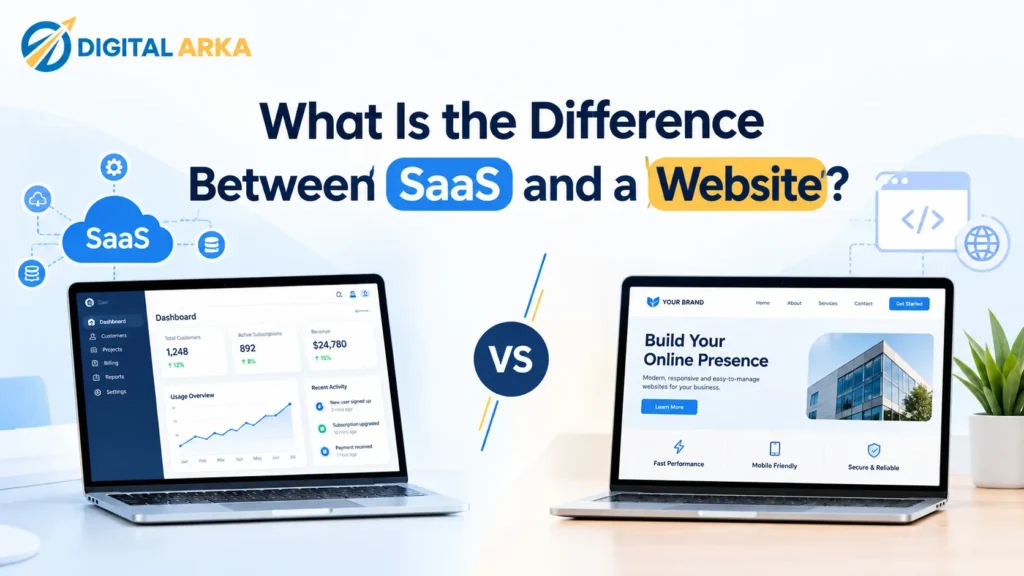 What Is the Difference Between SaaS and a Website?