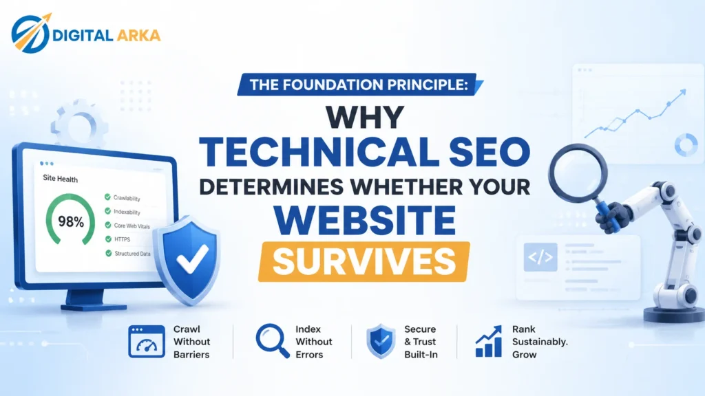 The Foundation Principle: Why Technical SEO Determines Whether Your Website Survives