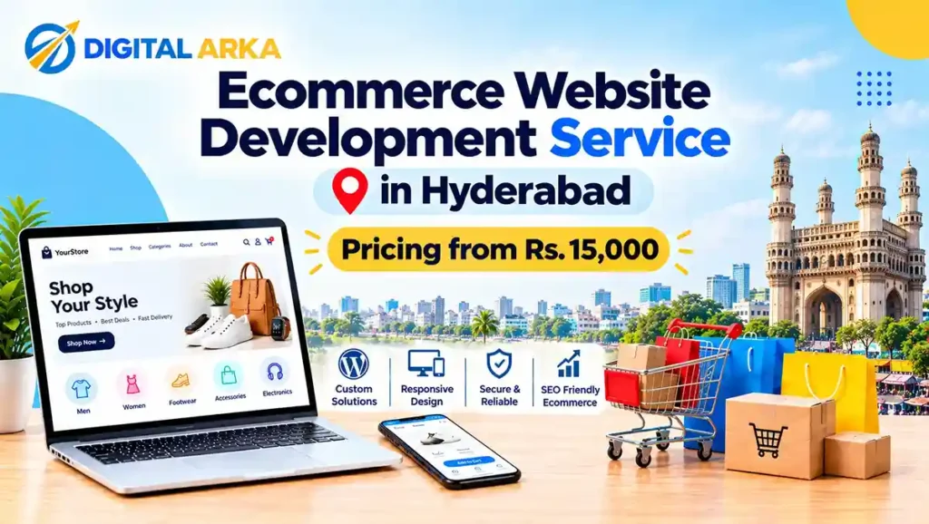 Ecommerce Website Development Service in Hyderabad