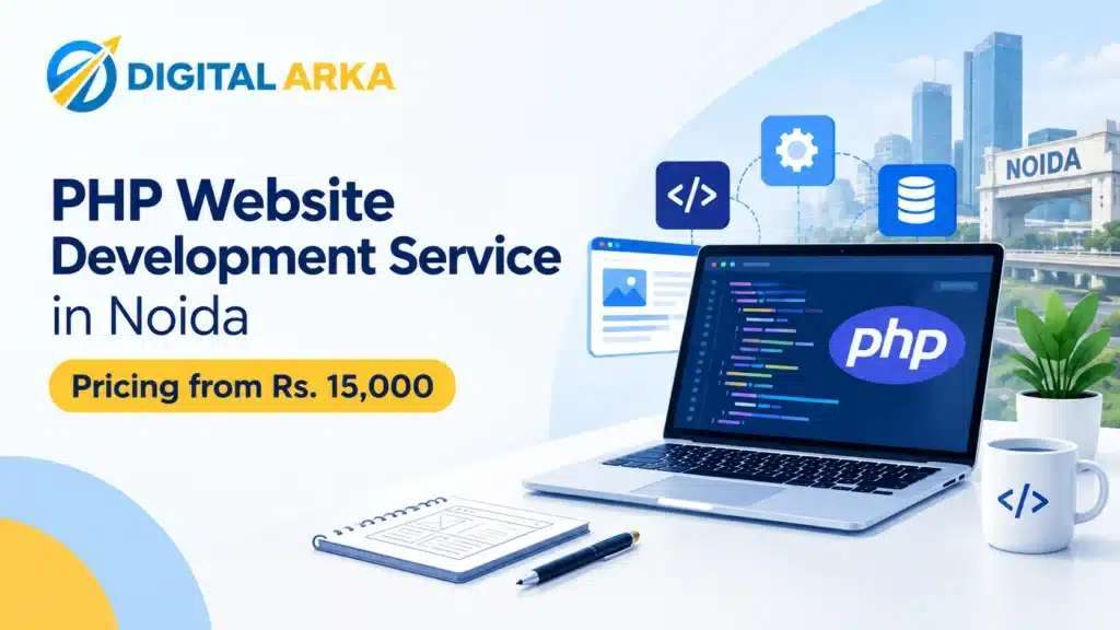 PHP Website Development Service in Noida