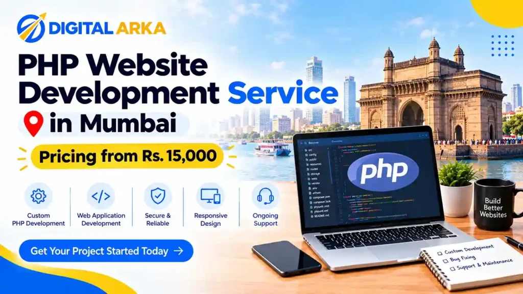 PHP Website Development Service in Mumbai