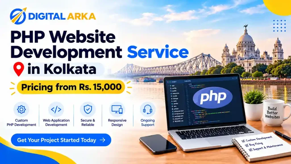 PHP Website Development Service in Kolkata