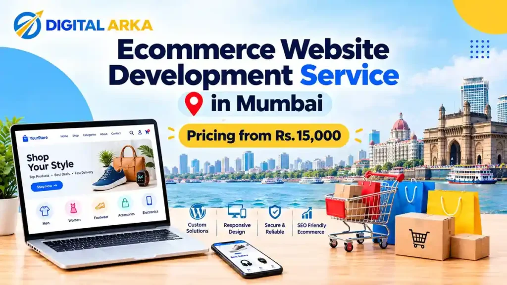Ecommerce Website Development Service in Mumbai