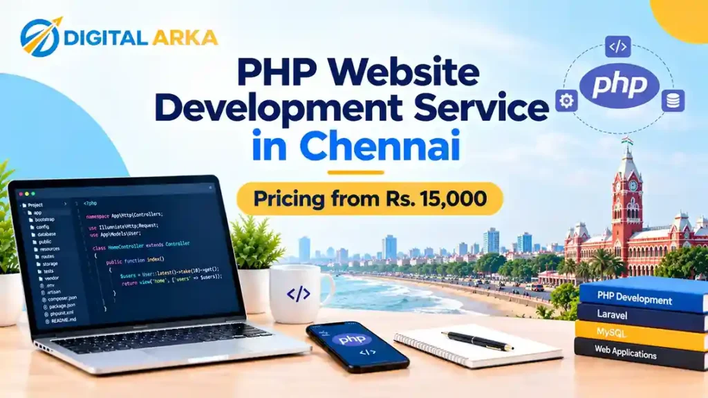 PHP Website Development Service in Chennai