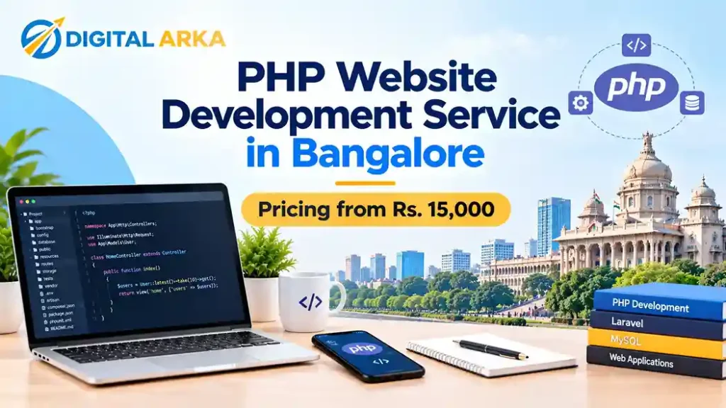 PHP Website Development Service in Bangalore