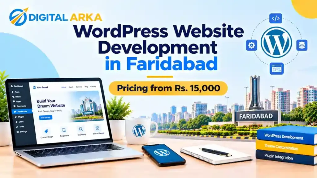 WordPress Website Development in Faridabad
