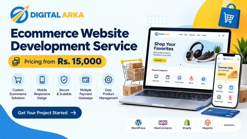 Ecommerce Website Development Service